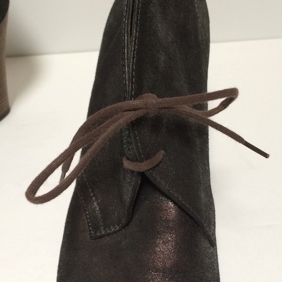 Paul Green Brown Terra Suede Lace Up Ankle - Picture 13 of 13